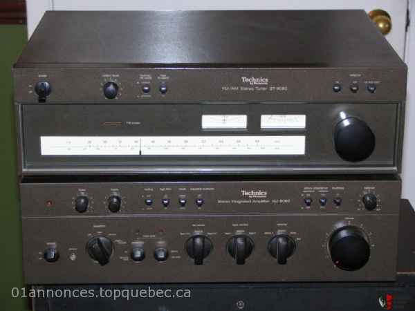 technics su-8080 et tuner st-8080